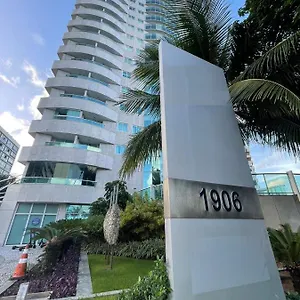  Apart-hotel 2703 Flat Beira Mar Av Boa Viagem Com Cozinha